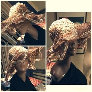VTG WEAVED FLOPPY HAT